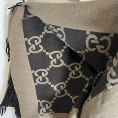 Gucci Cashmere Throw Blanket