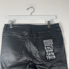 Ksubi Waxed Flare Denim Jeans
