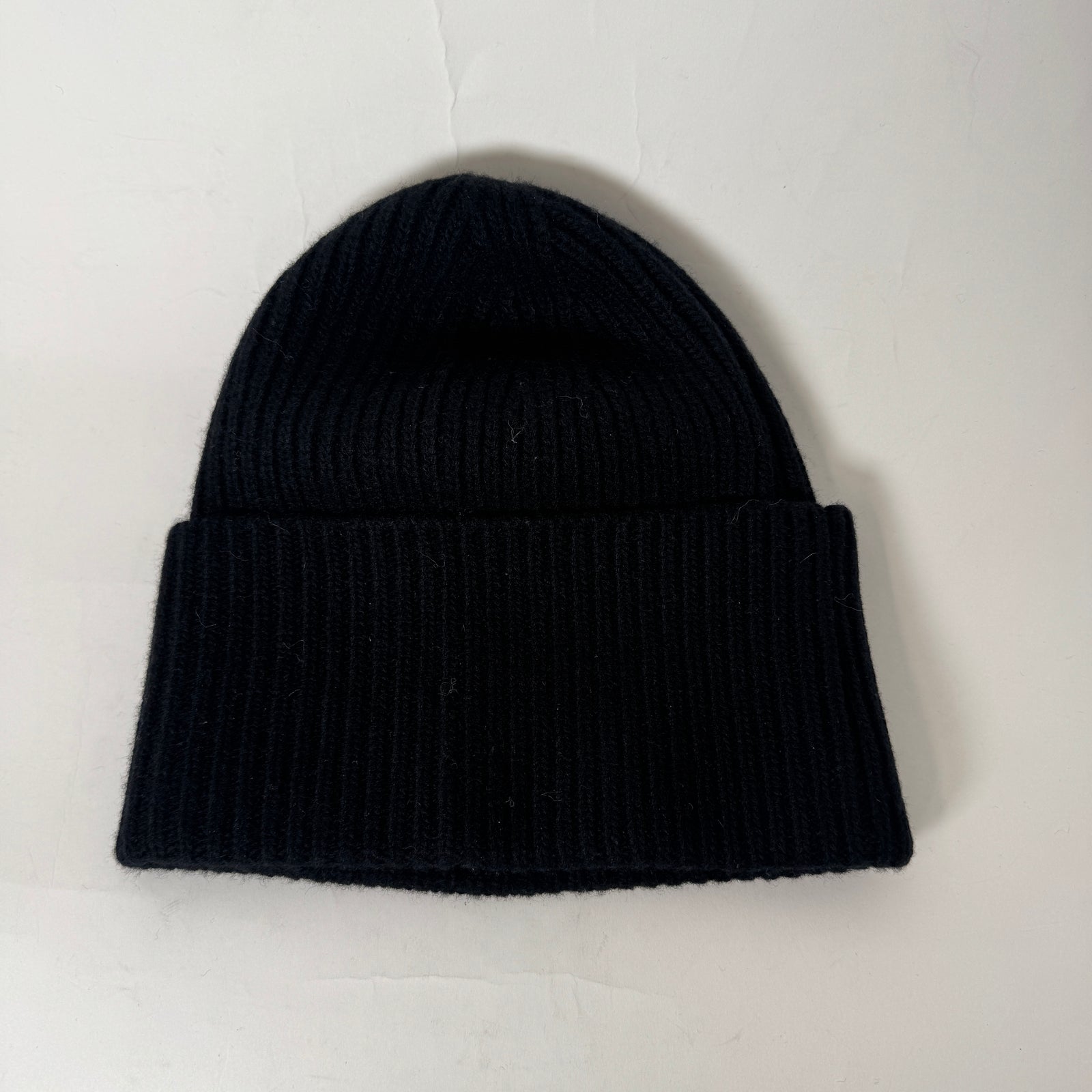 Louis Vuitton Black Headline Logo Beanie