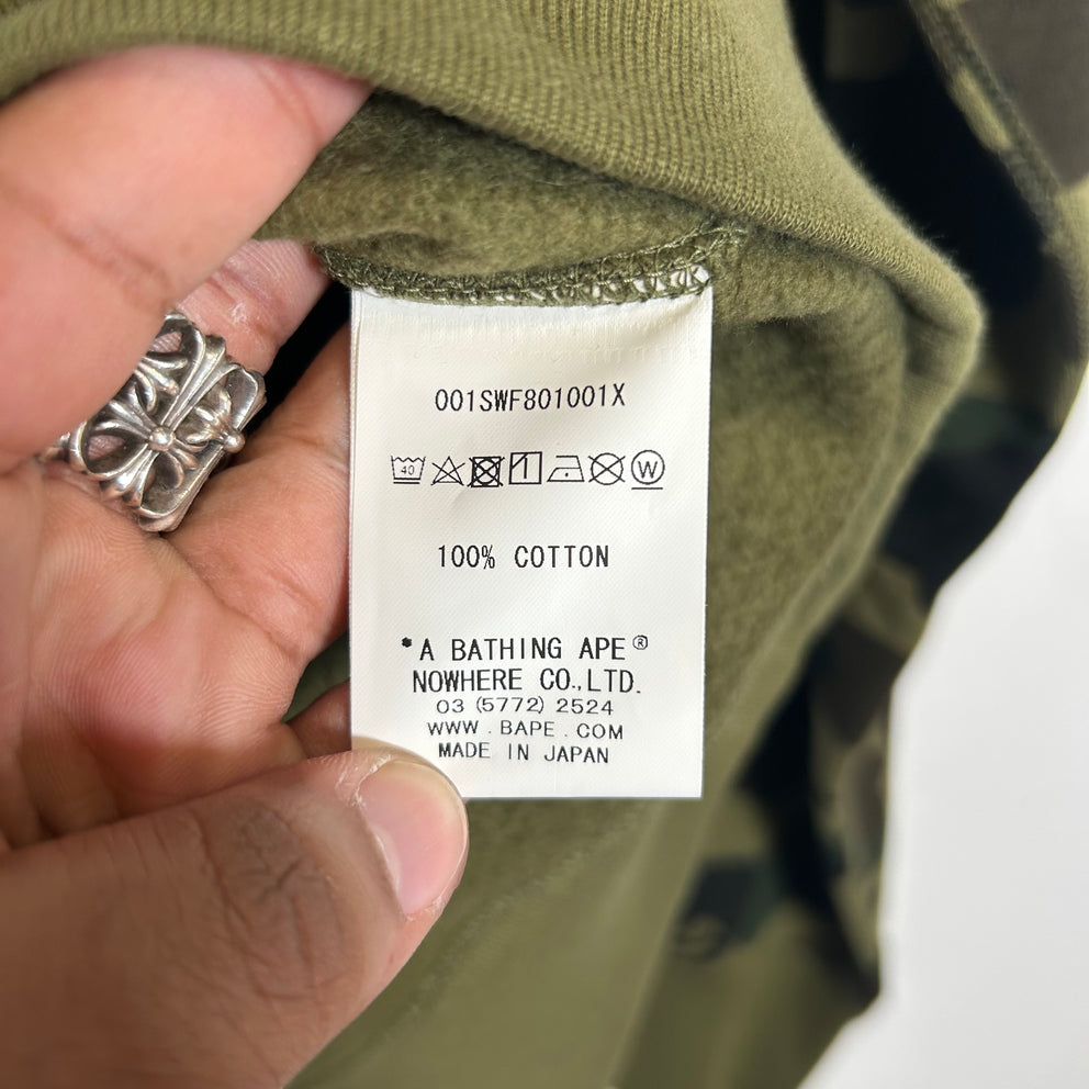 Bape 1st Camo Sweatshirt Size M