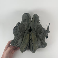Balenciaga Olive Track 3 Lowtop Sneakers