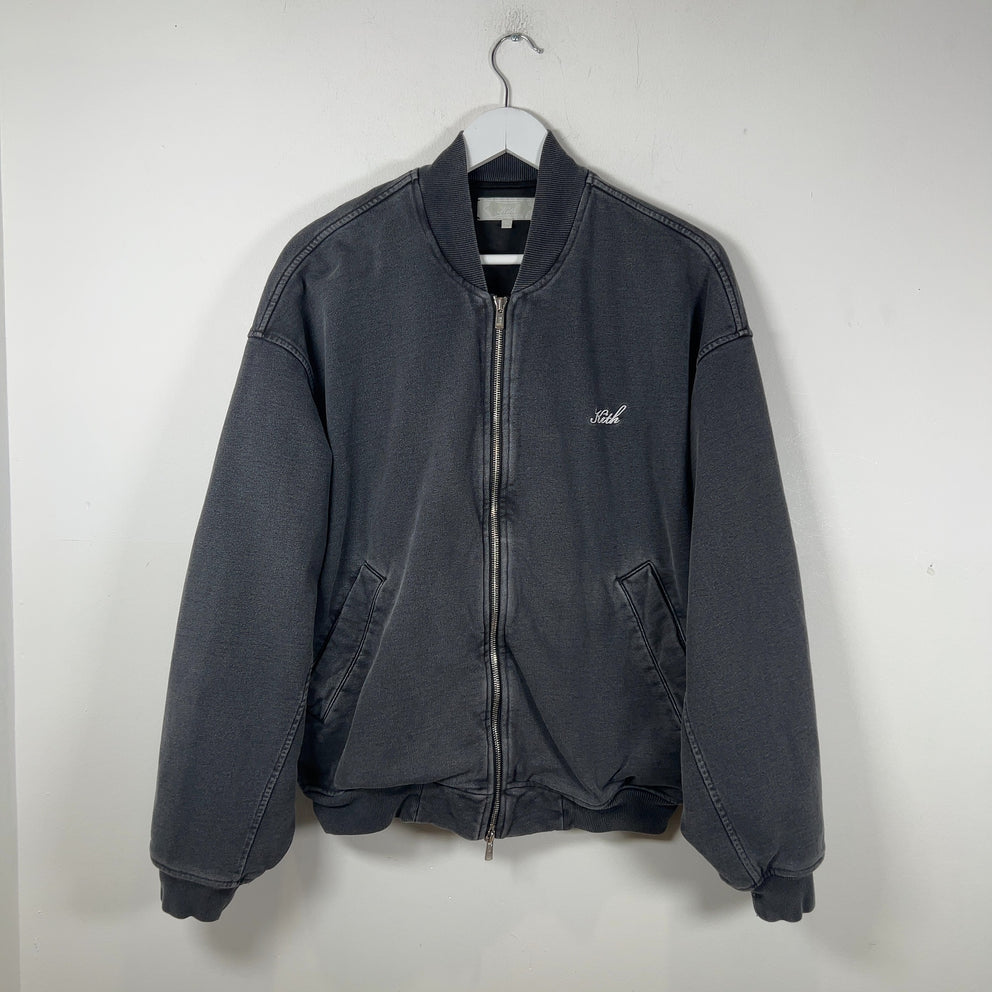 Kith Cursive Logo Bomber Jacket