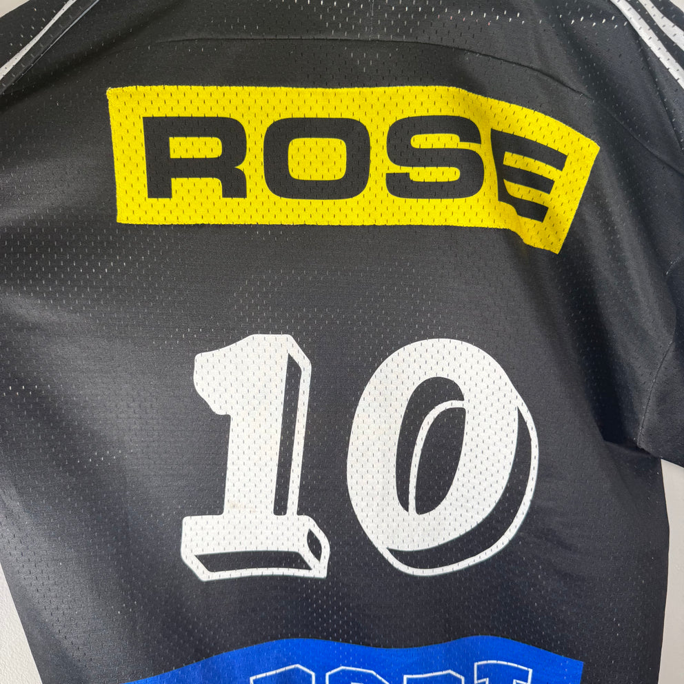 Martine Rose Oversized Black Football Jersey  Size S