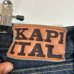 Kapital 12.5oz Denim Mexican Tuxedo Okagilly Jeans Size 34