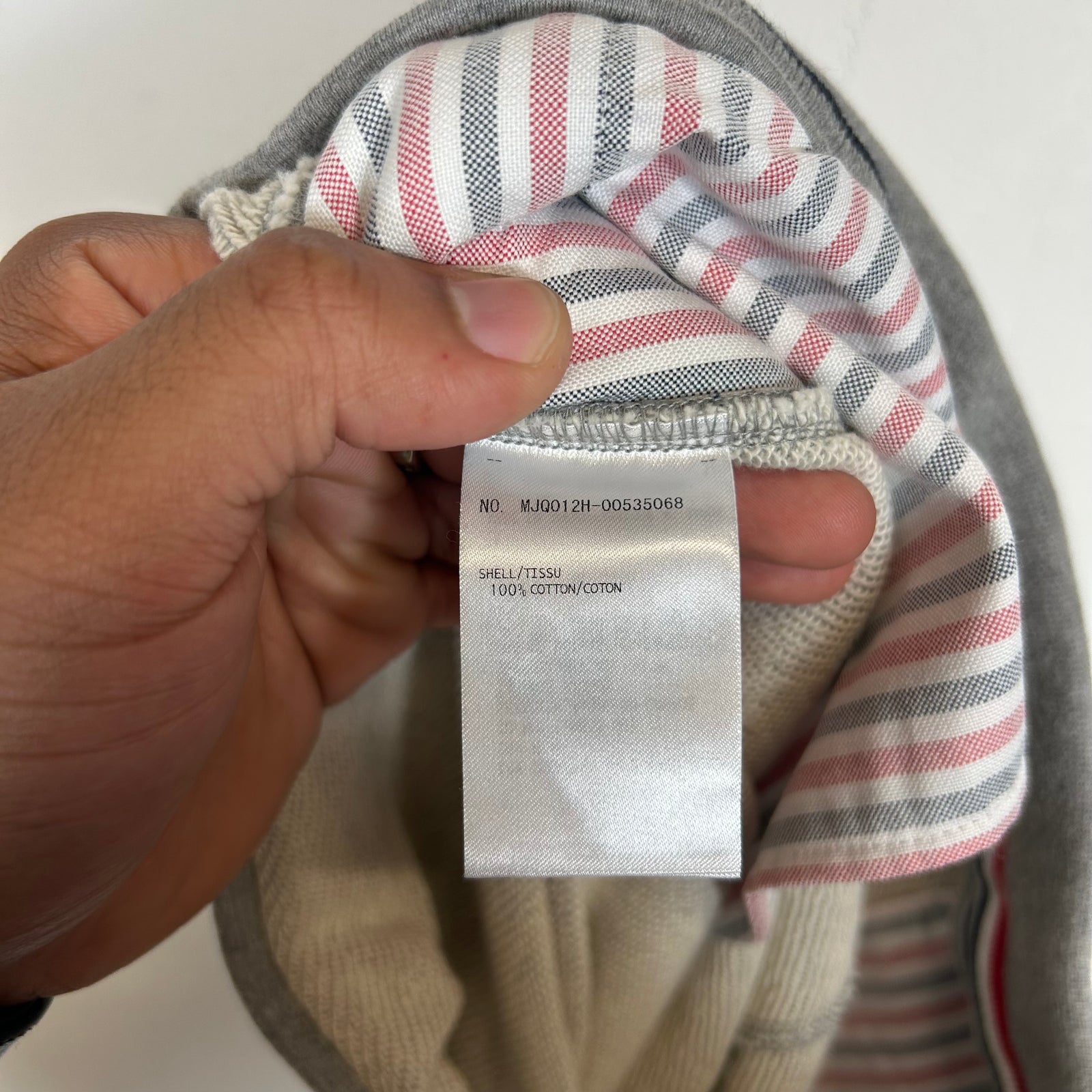 Thom Browne Grey 4 Bar Sweat Shorts Size 4
