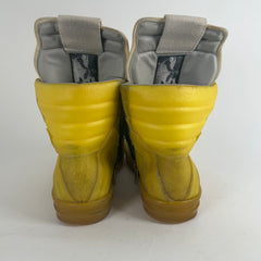 Rick Owens EDFU Lemon Geobaskets Size 45