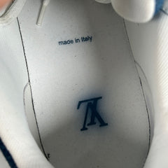 Louis Vuitton LV Denim Monogram Trainer Size LV10.5