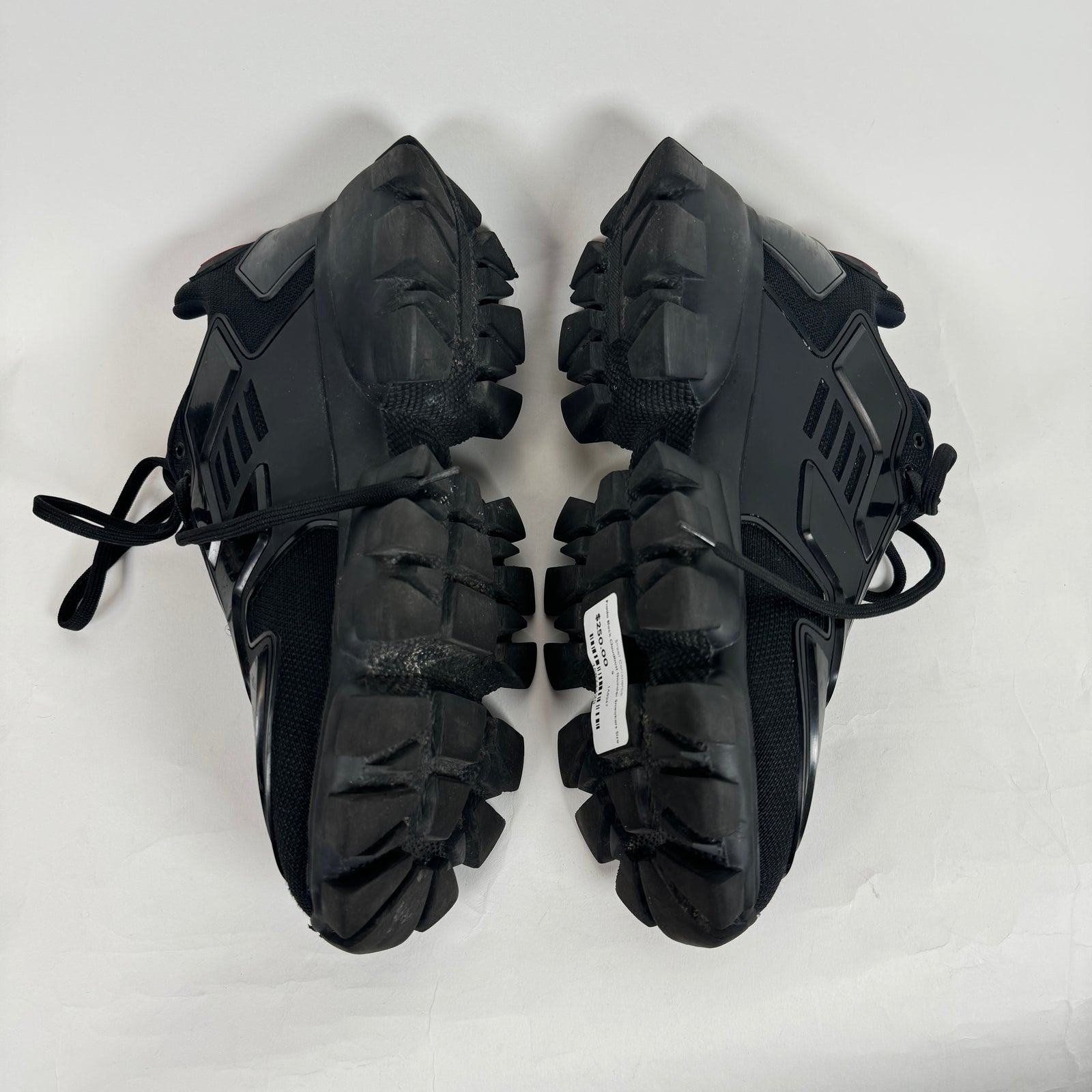 Prada Black Cloudbust Thunder Sneakers Size 9