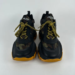 Prada Pegasus Camo Chunky Sneaker Size 10
