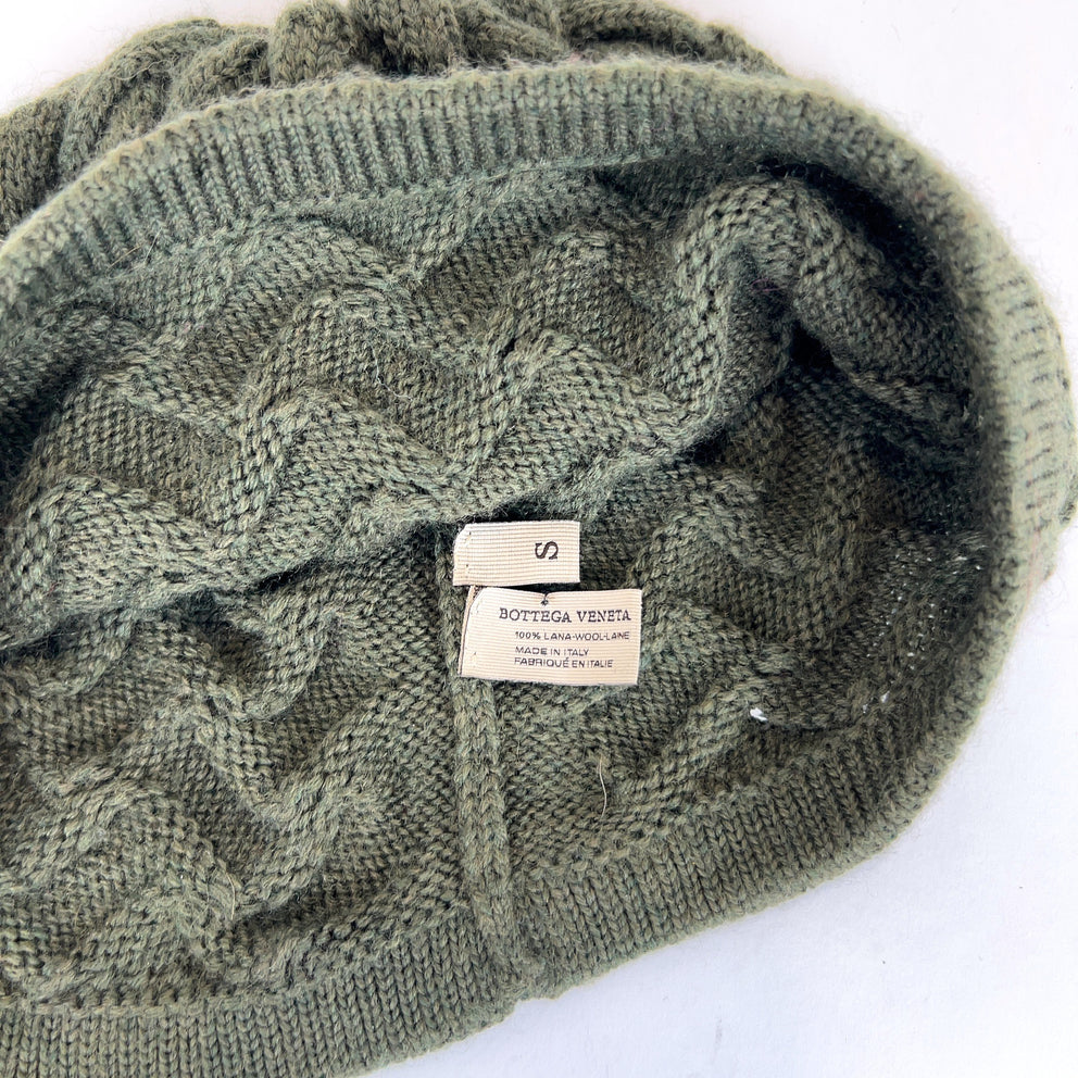 Bottega Veneta Knit Intrecciato Beanie