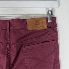 Brunello Cucinelli 5-Pocket Straight Leg Pants