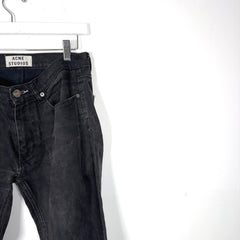Acne Studios Max New Cash Black Jeans