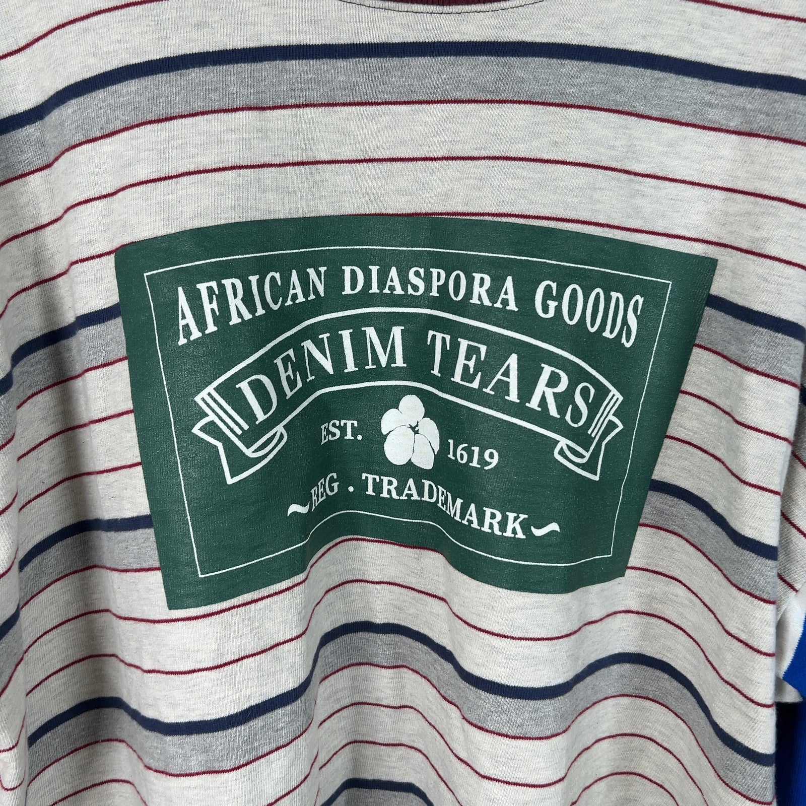 Denim Tears Hybrid Stamp Logo Longsleeve