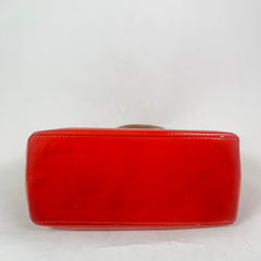 Louis Vuitton Red Monogram Vernis Reade PM Handbag