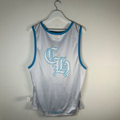 Chrome Hearts University Blue Reversible Jersey Size L