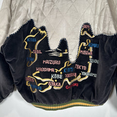 Kapital Toro-Toro Velvet Souvenir Jacket Size 4