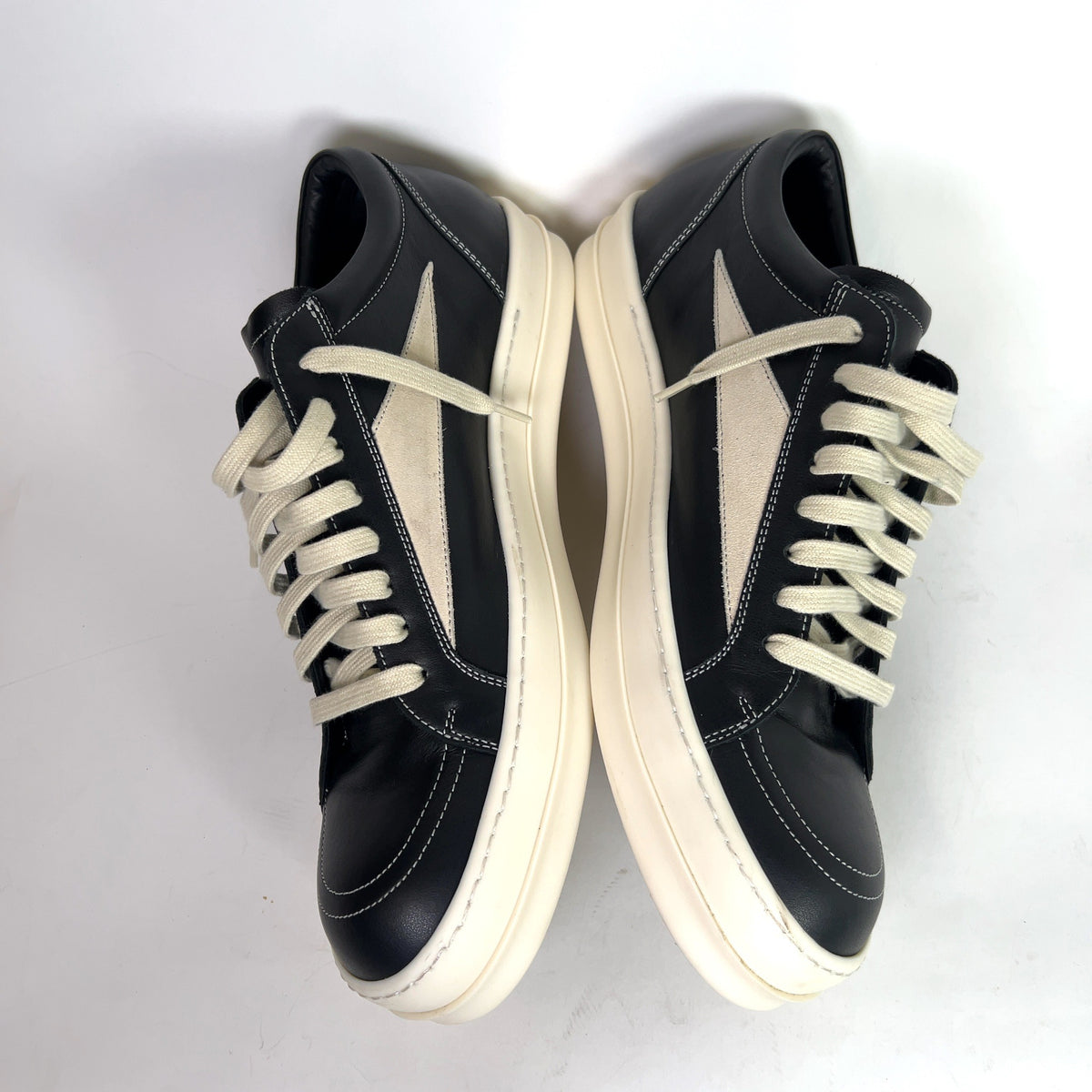 Rick Owens Mainline Vintage Low-Top Sneakers