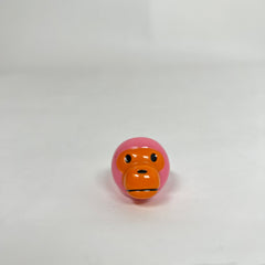 Bape Yellow & Pink Baby Milo Ring Set Size L