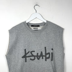 Ksubi Logo Cut-Off Sweatshirt
