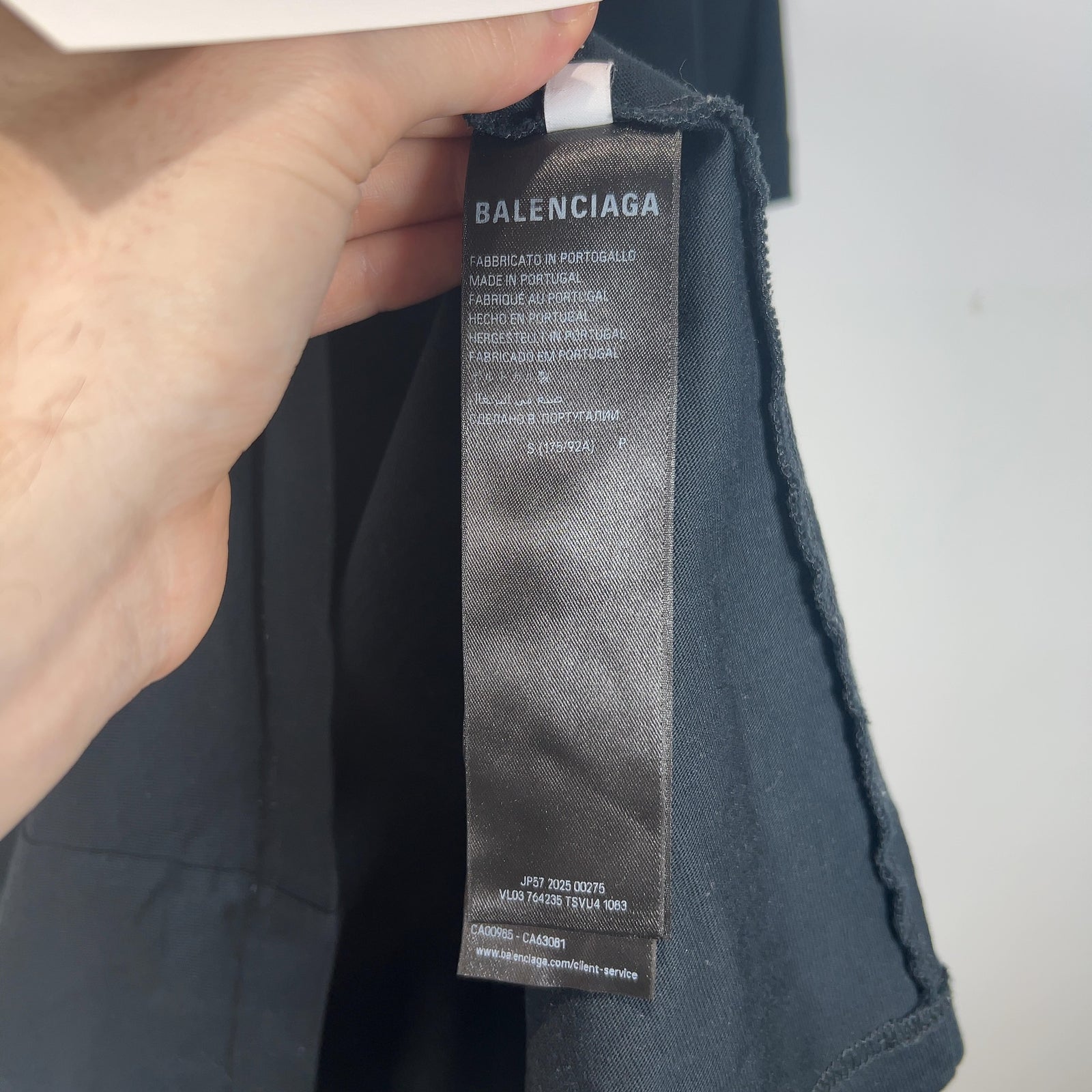 Balenciaga BB Spell Out Logo T-Shirt