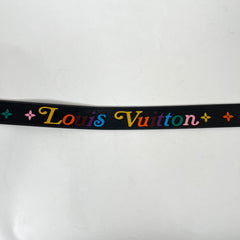Louis Vuitton Color Logo Belt Size 85