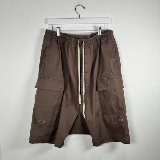 Rick Owens Dust Bela Cargo Pod Short Size Large