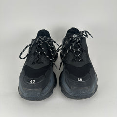 Balenciaga Triple Black Triple S Sneaker Size 7