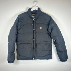 Bape Black Nylon Down Puffer Jacket Size L