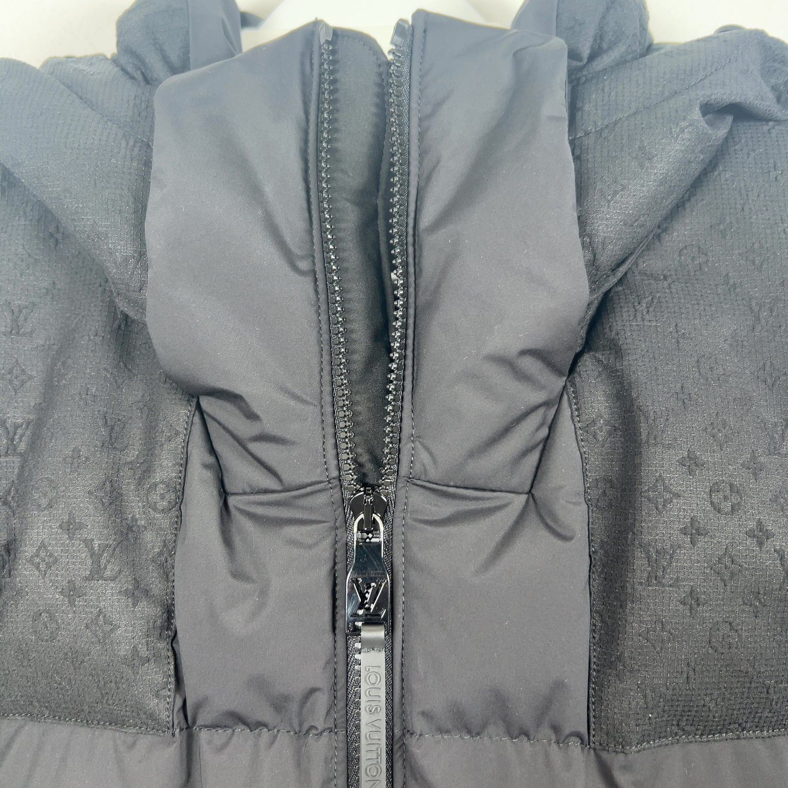 Louis Vuitton Monogram Nylon Puffer Jacket