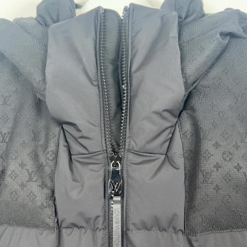 Louis Vuitton Monogram Nylon Puffer Jacket