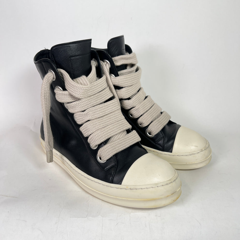 Rick Owens Mainline Jumbo Lace High-Top Ramones