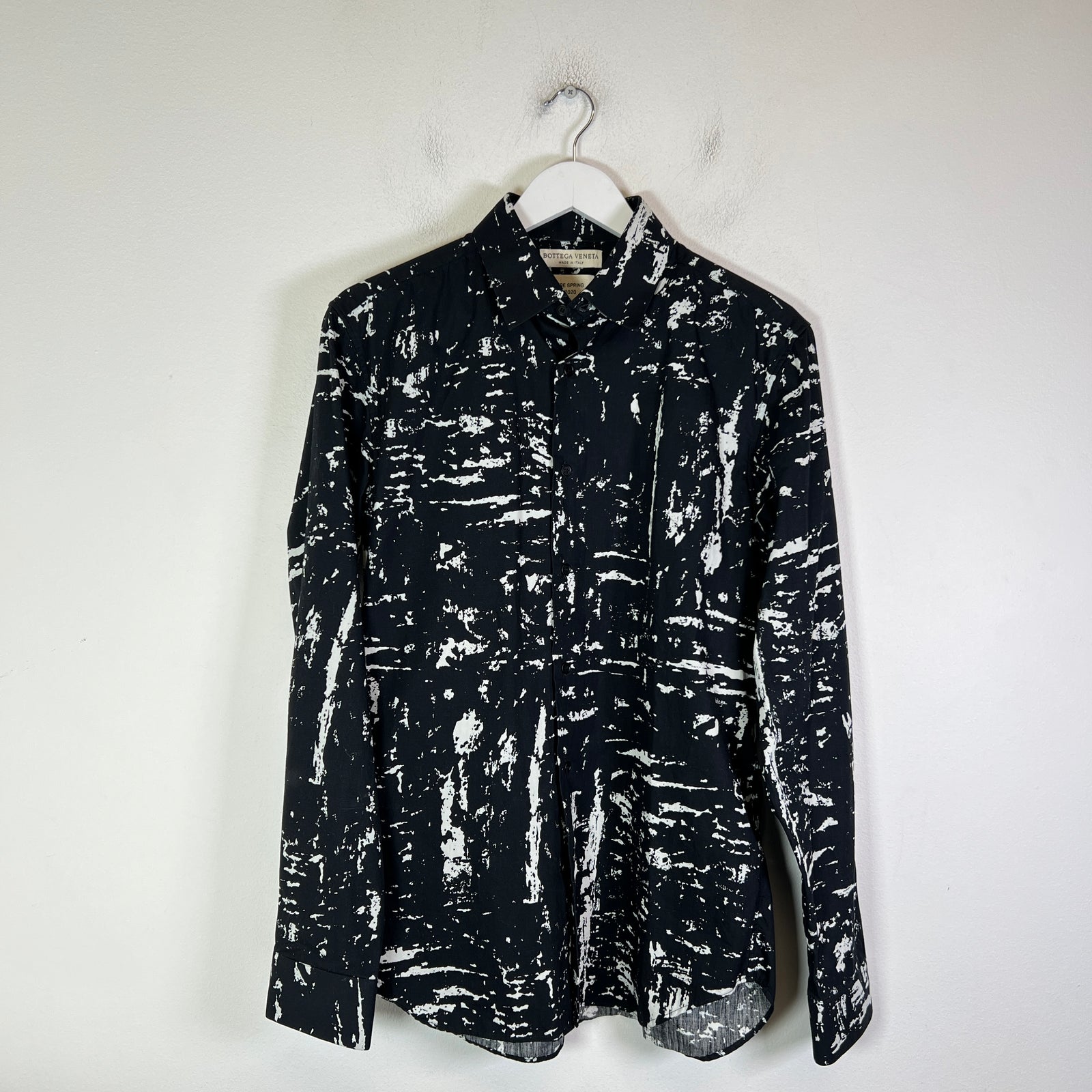 Bottega Veneta Abstract Paint-Print Shirt