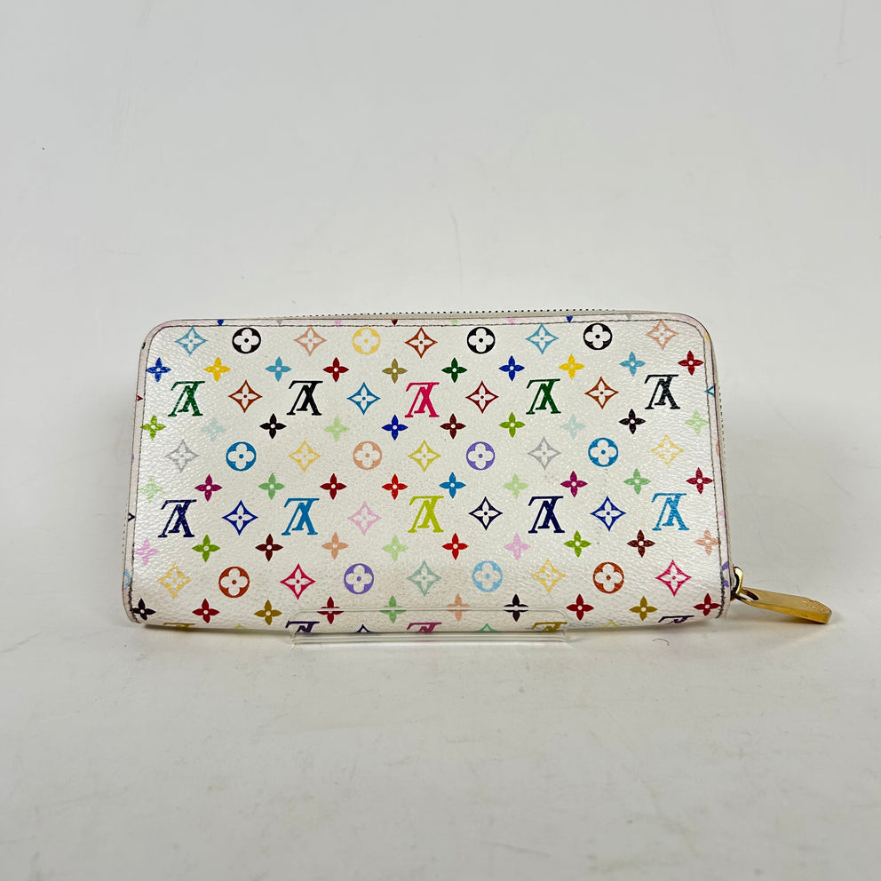 Louis Vuitton x Takashi Murakami Monogram Multicolor Long Wallet