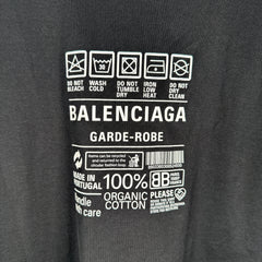 Balenciaga Washing Instructions T-Shirt Size XS