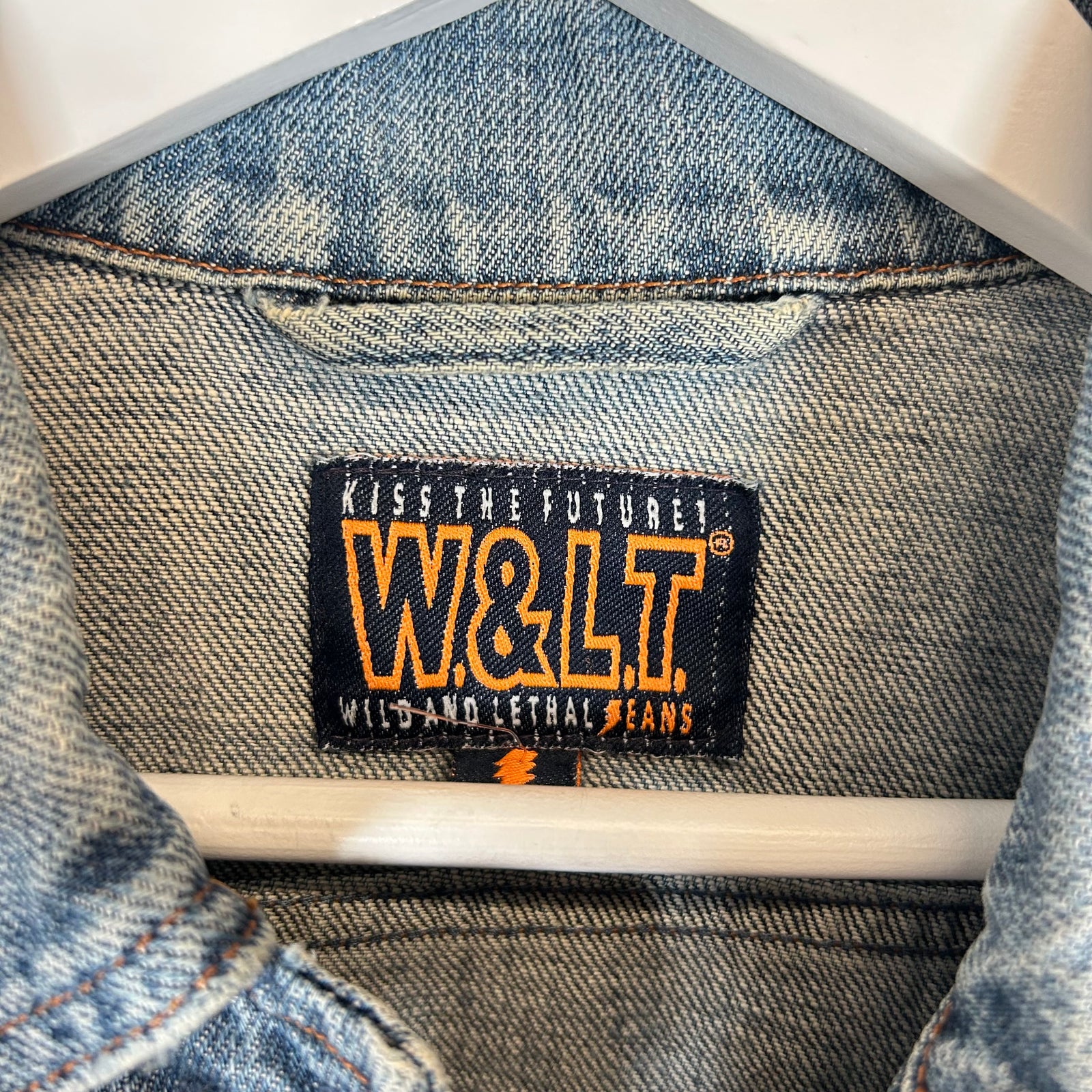 Walter Van Beirendonck Blue Denim Jacket Size S