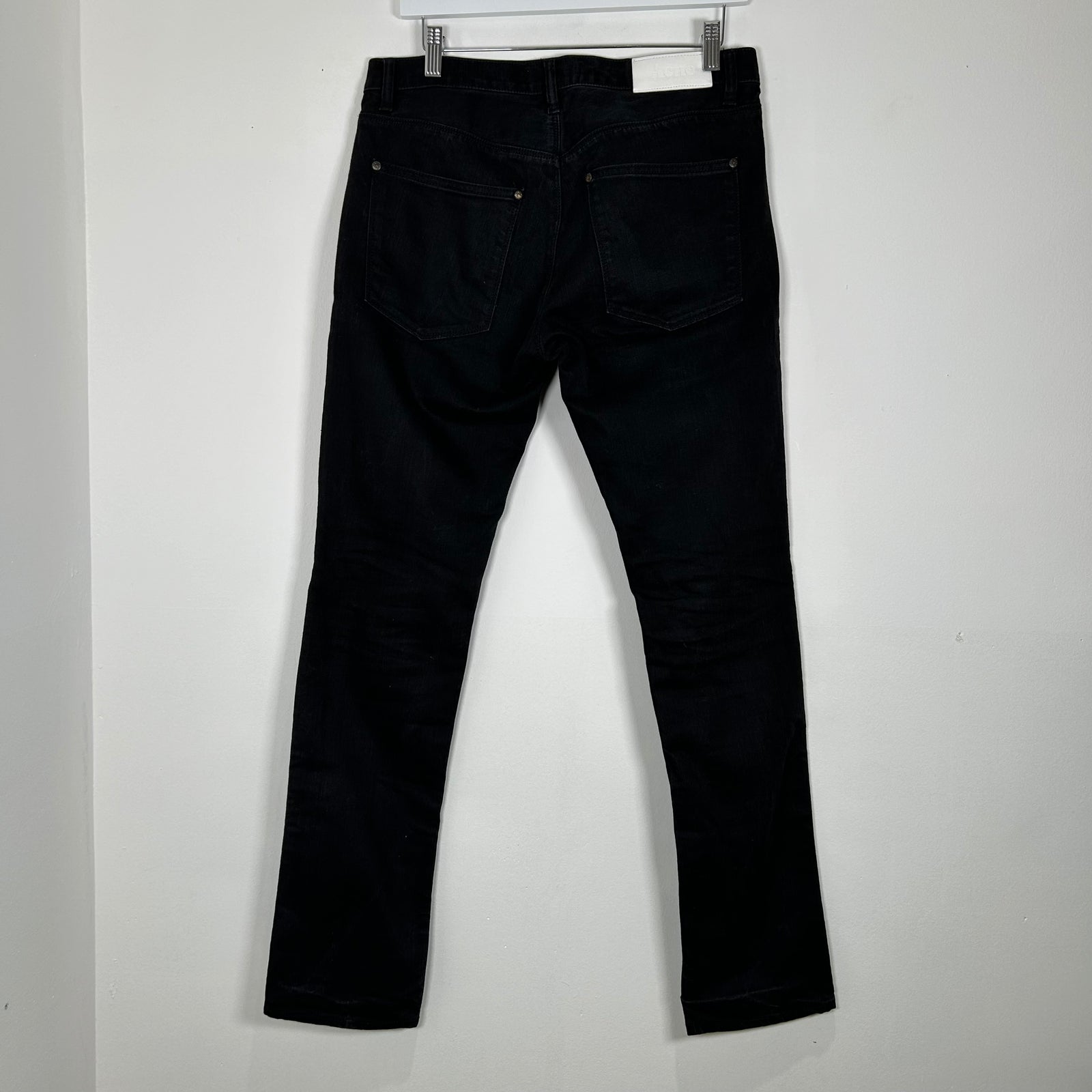 Acne Black Skinny Jeans Size 31