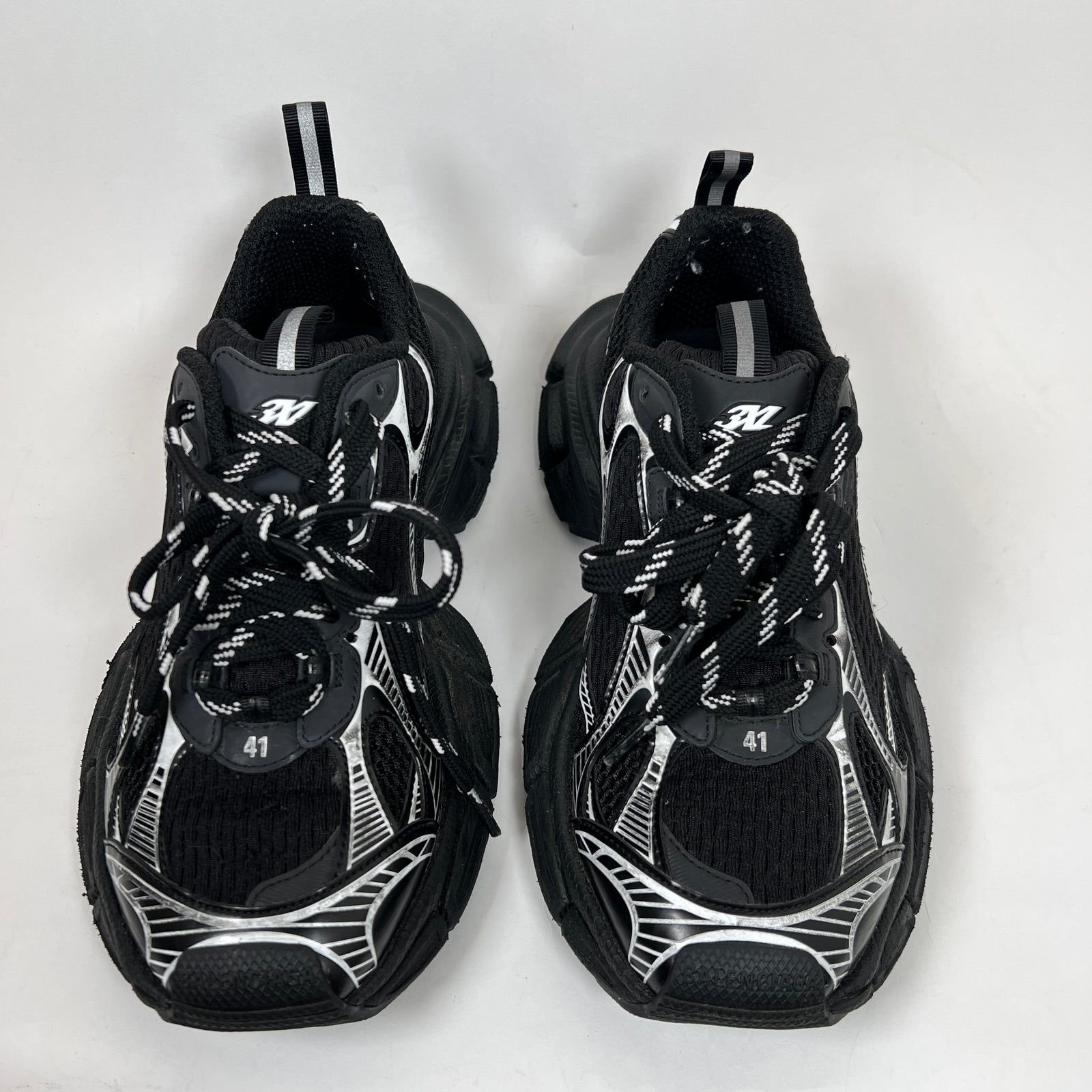 Balenciaga Black/White 3XL Sneaker Size 41
