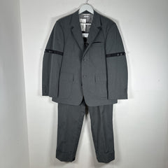 Thom Browne Grey Side Button Two Piece Suit Size S