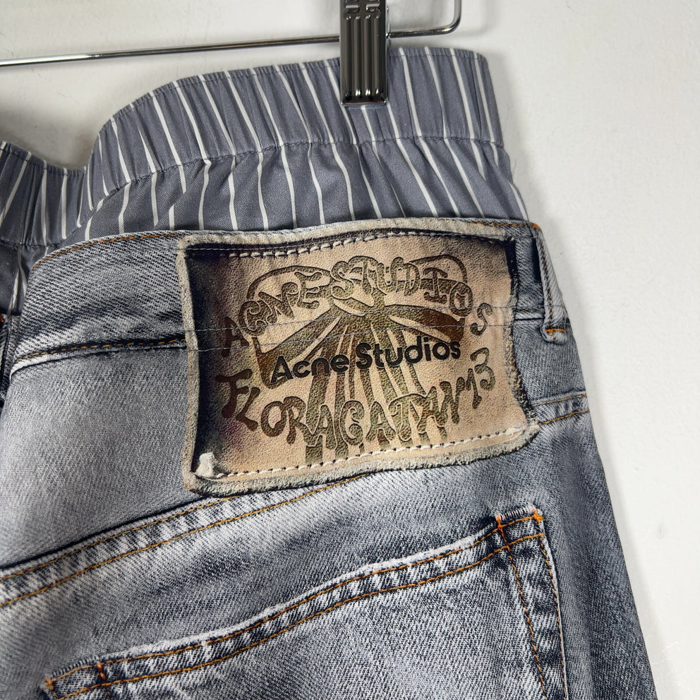 Acne Studios Printed Tromp L'oeil Boxer Pants
