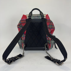 Burberry Tartan Patchwork Backpack