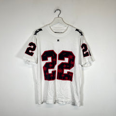 Amiri White/Red Football Jersey T-Shirt Size M