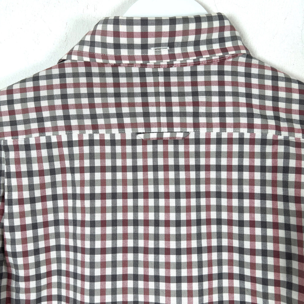 Thom Browne Plaid Button-Up Shirt