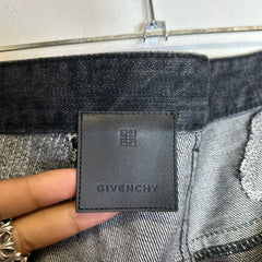 Givenchy AW23 Boro Moleskin Distressed Jeans