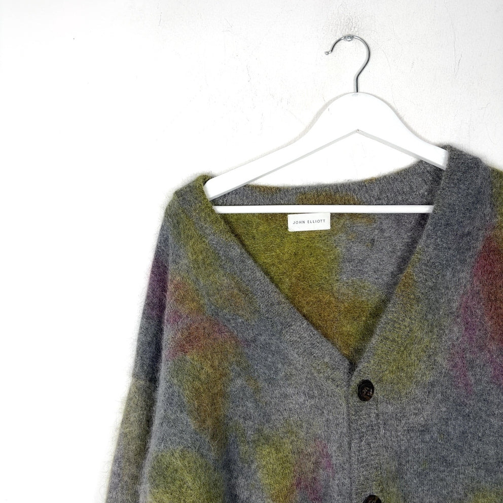 John Elliott Mohair Knit Cardigan