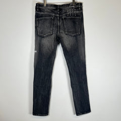 Ksubi Darkwash Distressed Jeans Size 34