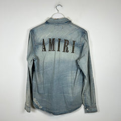 Amiri Denim Button-Up Shirt Size S