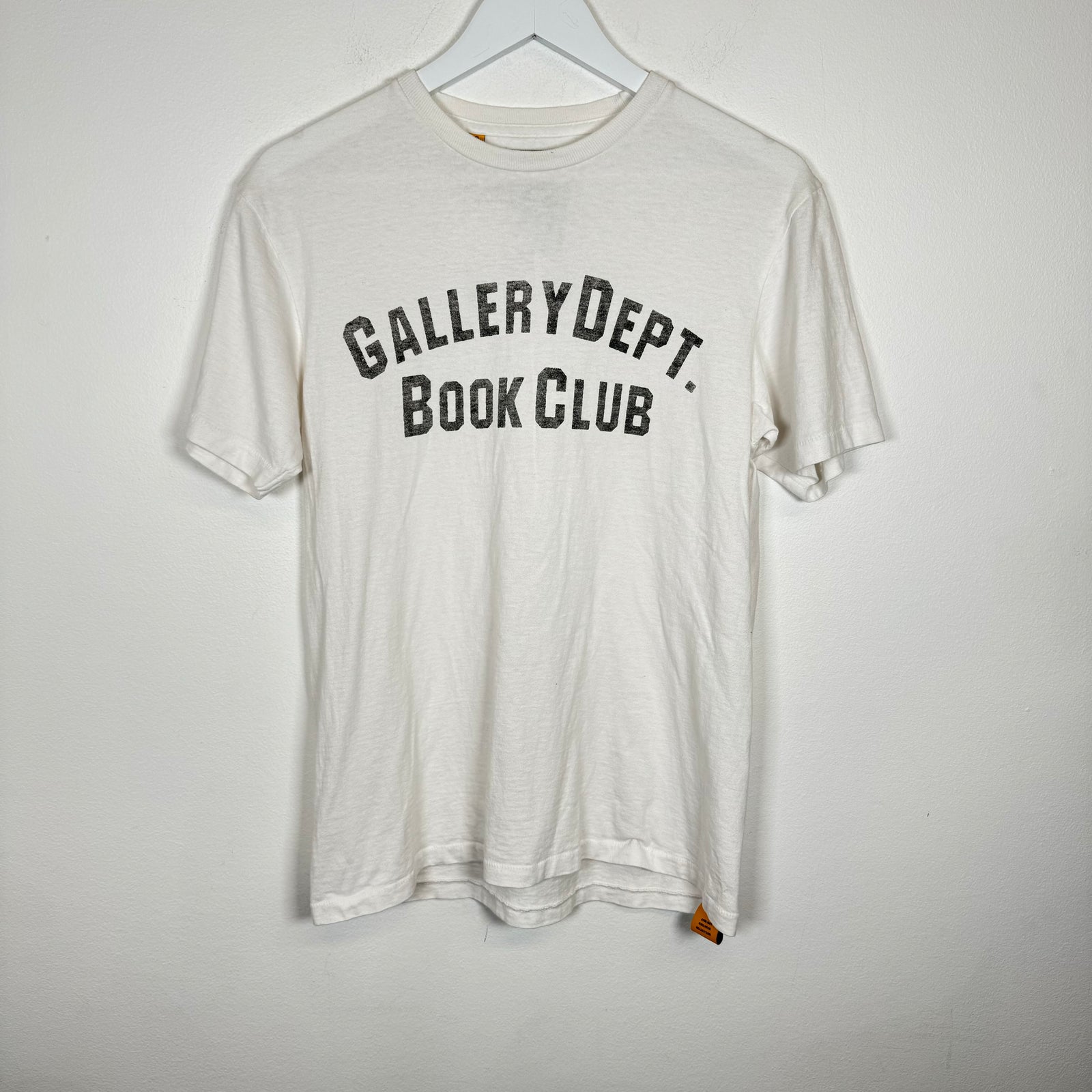 Gallery Dept White Book Club Tee Size S