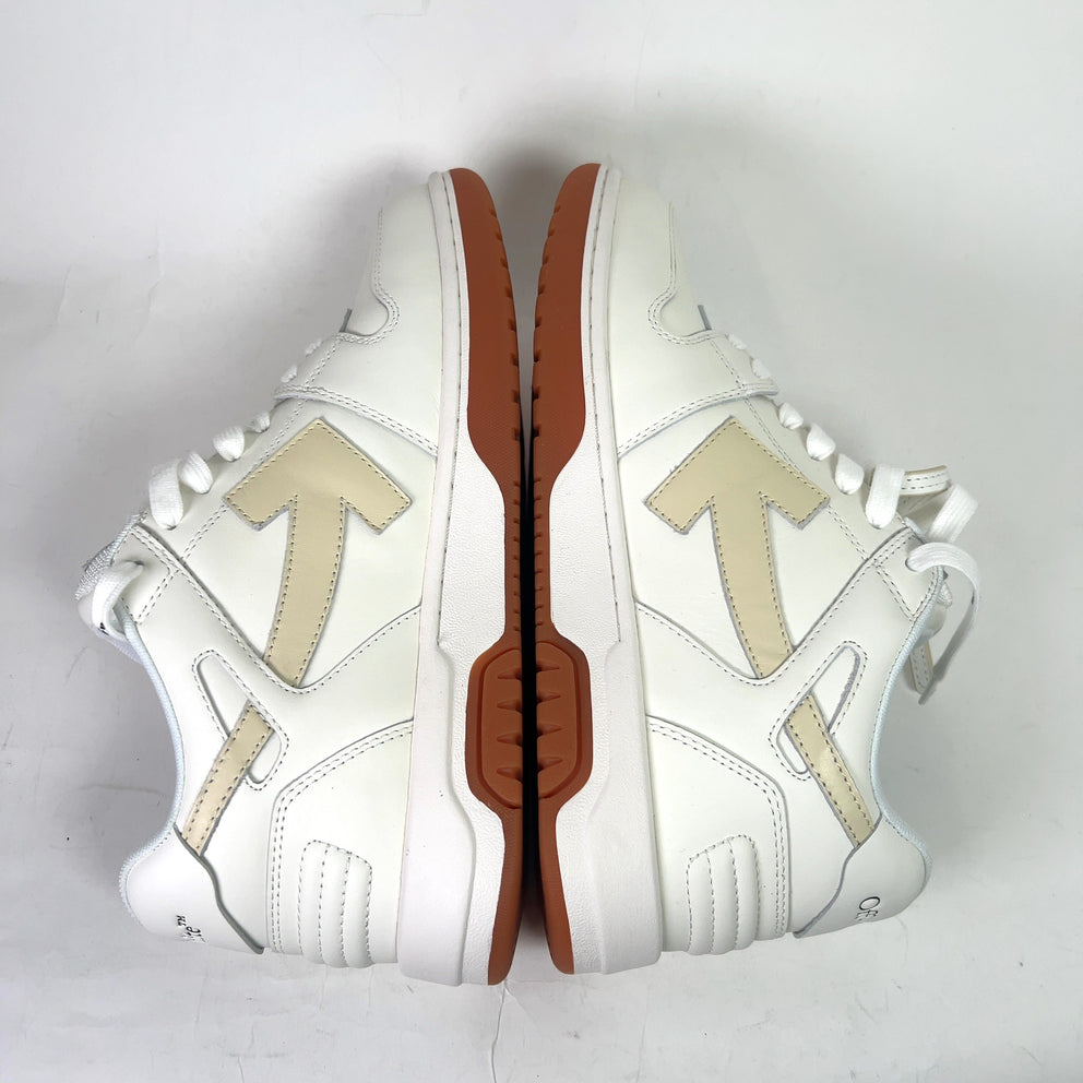 Off-White Beige Out Of Office Sneakers