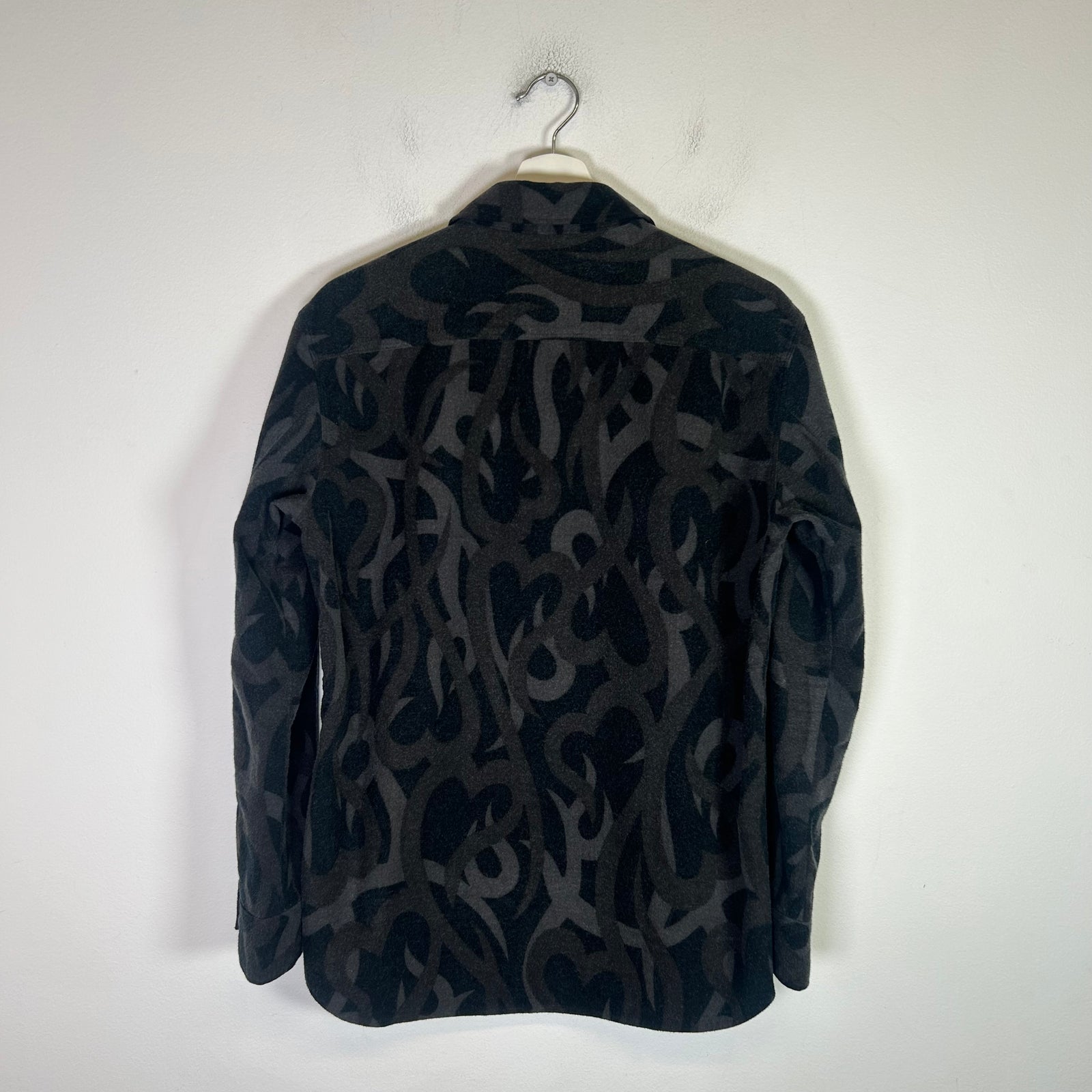 Number (N)ine AW04 Tribal Print Button-Up Shirt Size 3