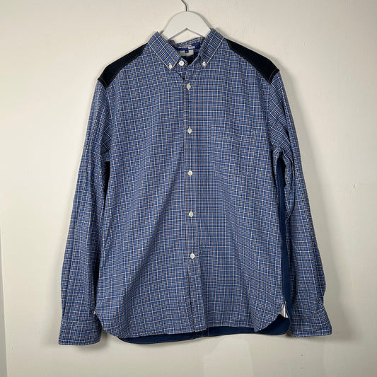 Junya Watanabe Plaid Patchwork Shirt Size L